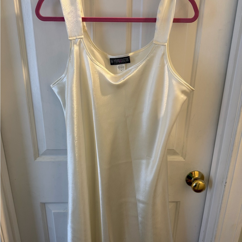 The Pyramid Collection Lustrous Ivory Dress